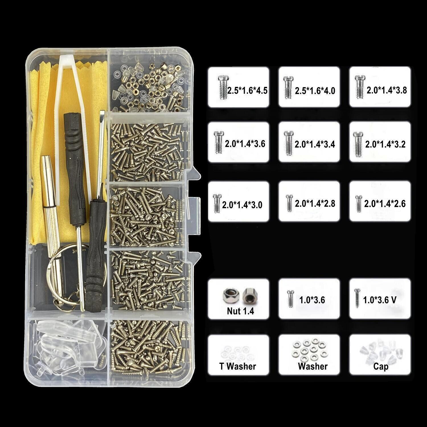 Nuts Mix - Kits d'outils de réparation de lunettes