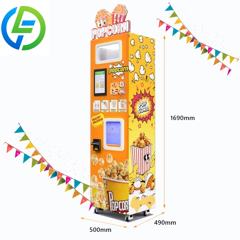 Popcorn - Distributeur automatique de pop-corn personnalisé 24h/24