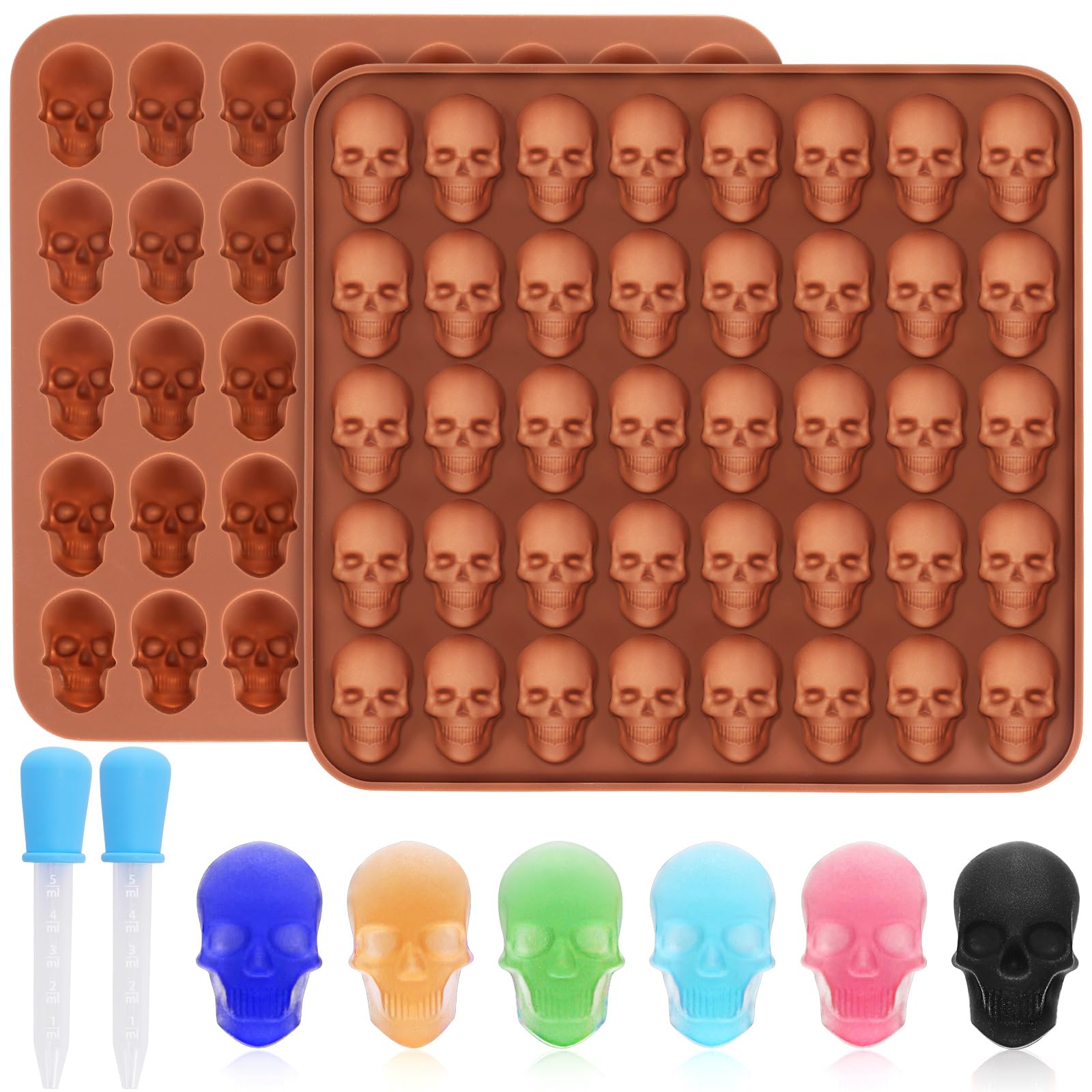 Gummy Candy - Lot de 1-2 moules en silicone