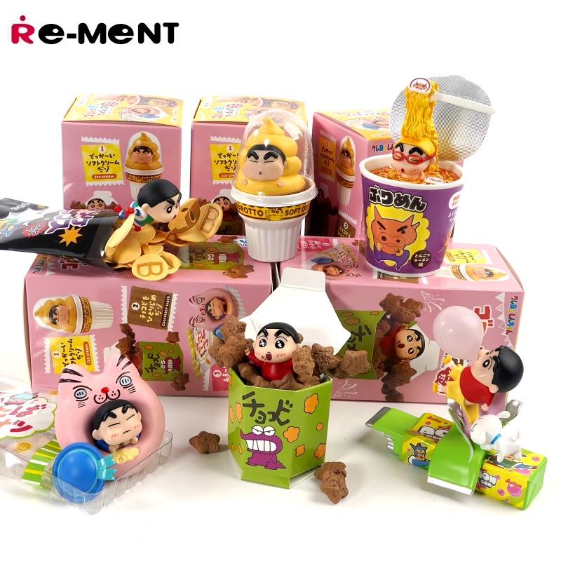 Chocolate Snack - En stock Re-ment Crayon Shin chan
