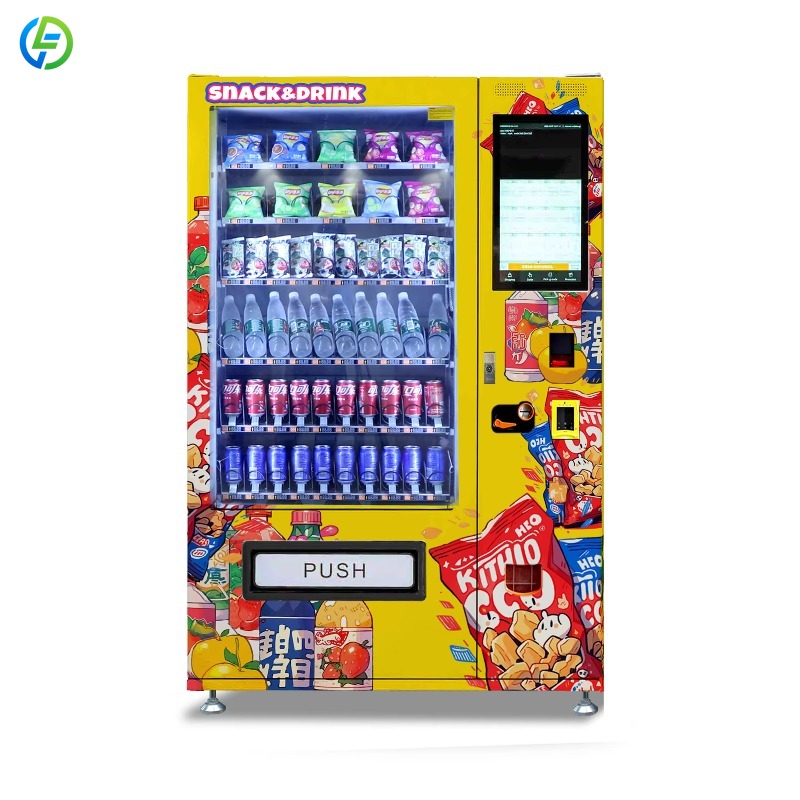 Food Snacks Drinks - Distributeur automatique personnalisé de collations pour