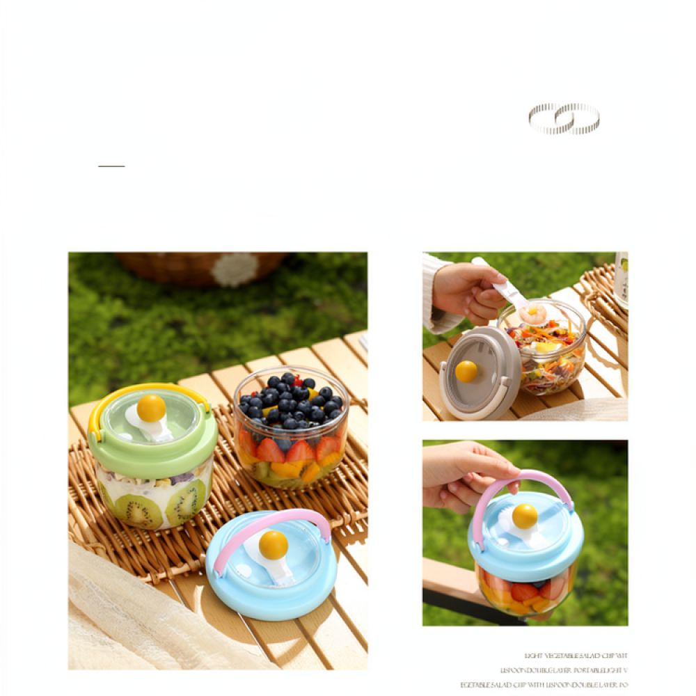 Healthy Snacks Food - Boîte à salade portable de style