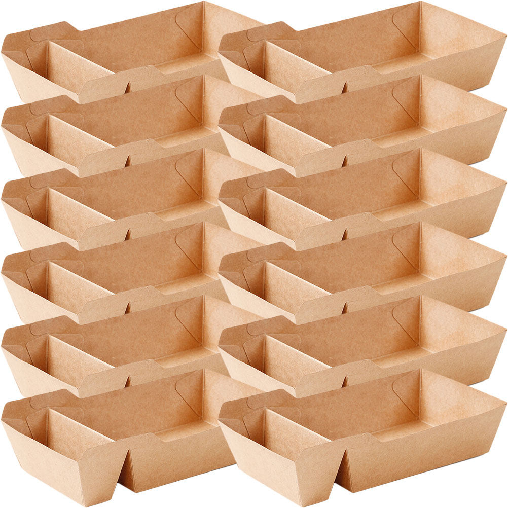 Chocolate Snack - 50 boîtes en papier pour aliments,