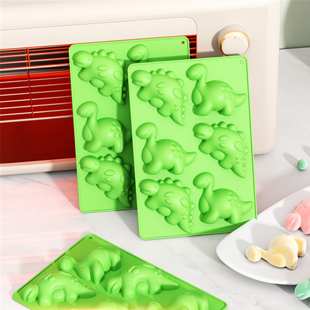 Gummy Candy - Moule à gâteau en Silicone dinosaure,