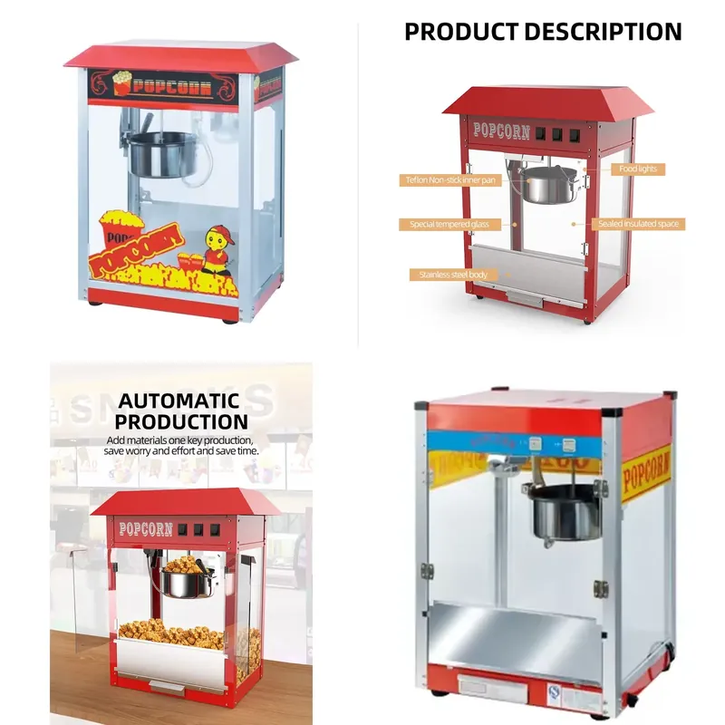 Popcorn - Machine à Popcorn Industrielle Commerciale Électrique