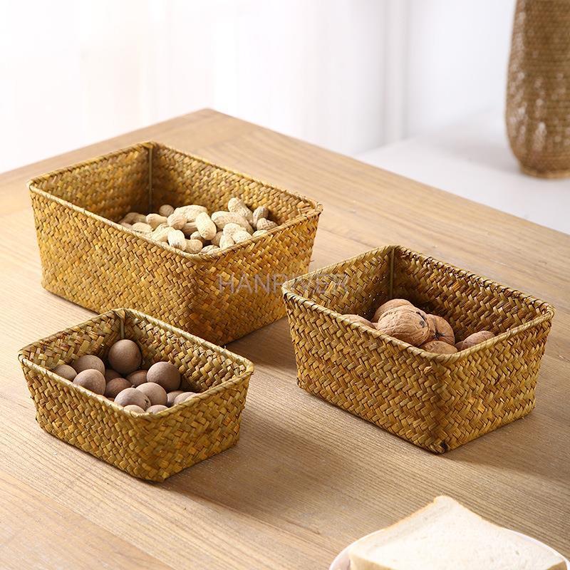 Panier de rangement rétro tiss - Seaweed Snack avis et prix