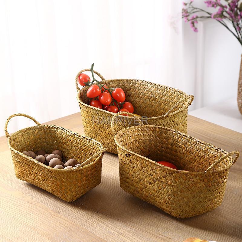 Panier de rangement rétro tiss - Seaweed Snack avis et prix