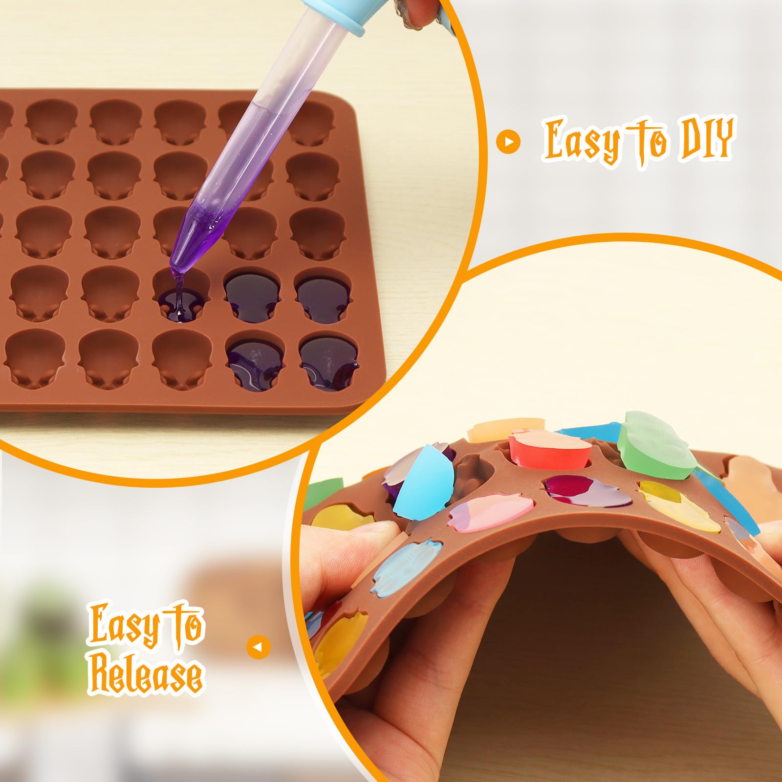Lot de 1-2 moules en silicone  - Gummy Candy avis et prix