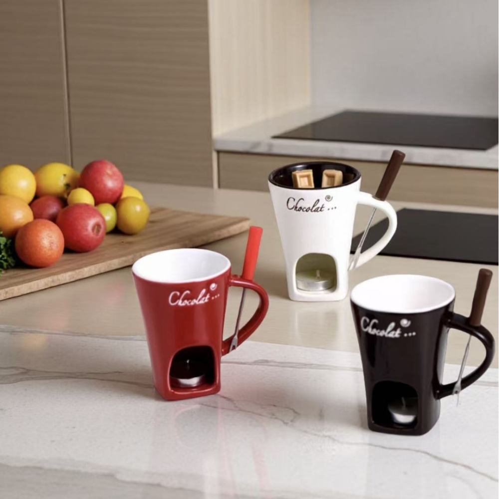 Mug à fondue au chocolat en cé - Chocolate Snack avis et prix