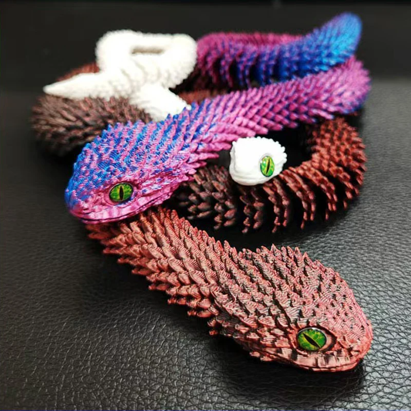 Serpent imprimé en 3D, jouet à - Gummy Candy avis et prix