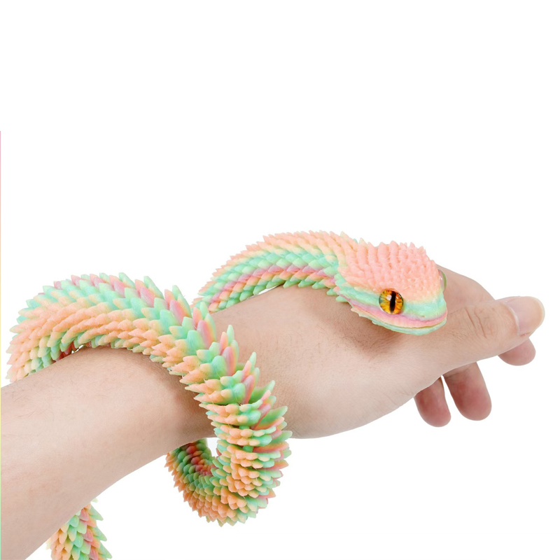 Serpent imprimé en 3D, jouet à - Gummy Candy avis et prix