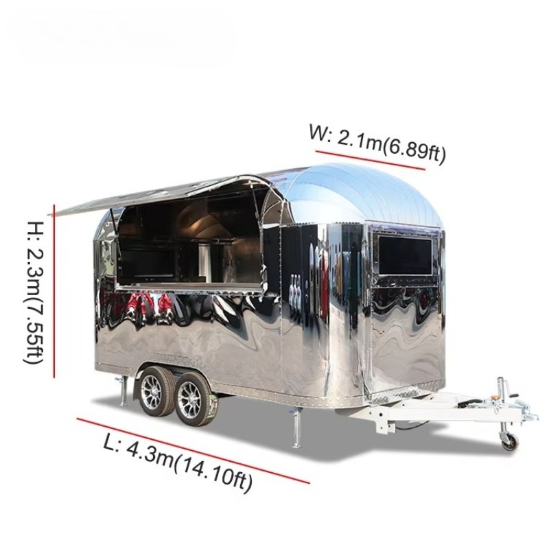 Remorque de restauration mobil - Popcorn avis et prix