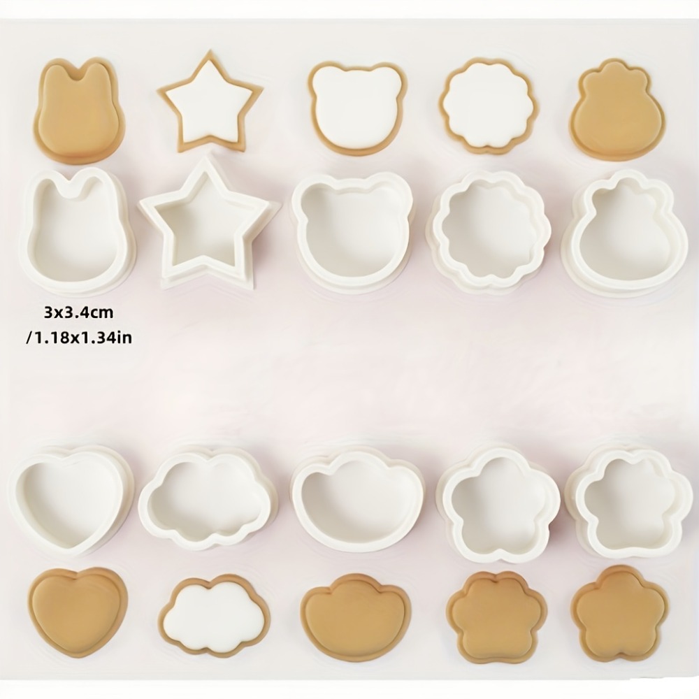 Ensemble de 10 emporte-pièces  - Cookies Pack avis et prix