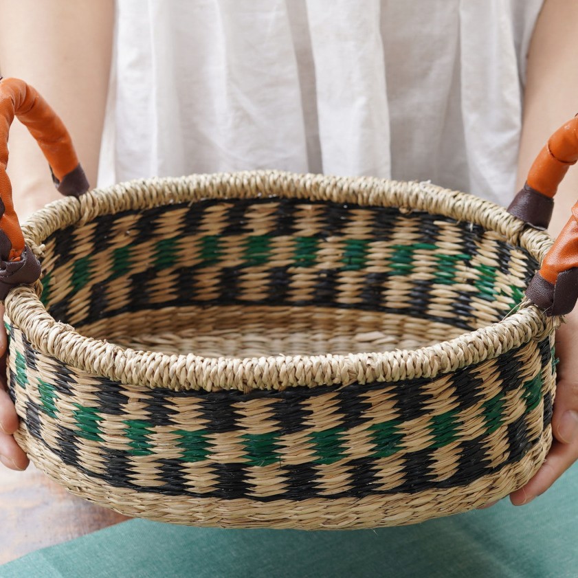 Panier de rangement tissé aux  - Seaweed Snack avis et prix