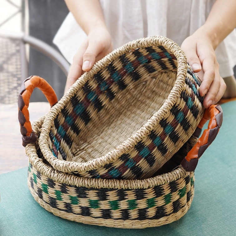 Panier de rangement tissé aux  - Seaweed Snack avis et prix