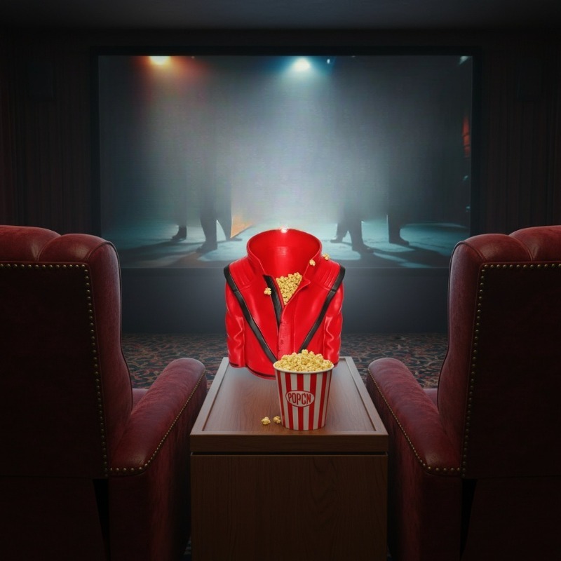 Seau à Popcorn 3D Imprimé Créa - Popcorn avis et prix